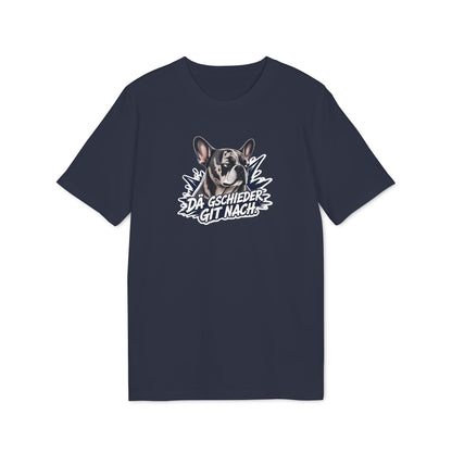 Dä Gschieder git nach – Swiss Frenchie Shirt