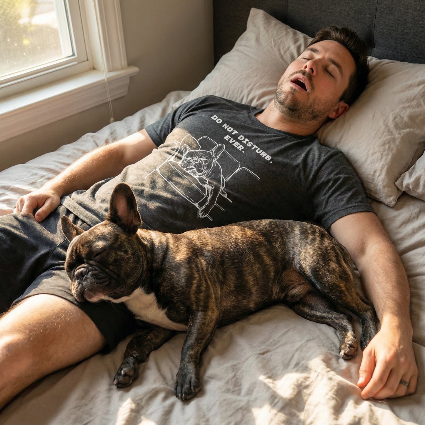 DO NOT DISTURB. EVER. Frenchie-Shirt