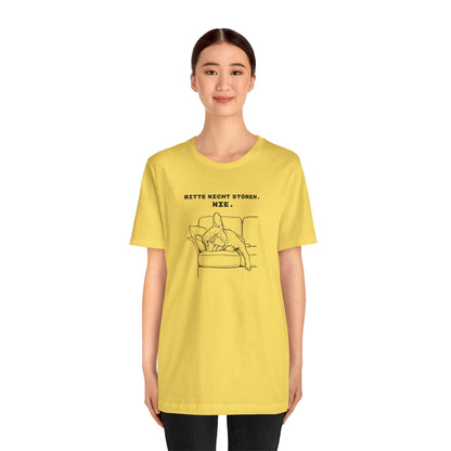 BITTE NICHT STÖREN. NIE. Frenchie-Shirt