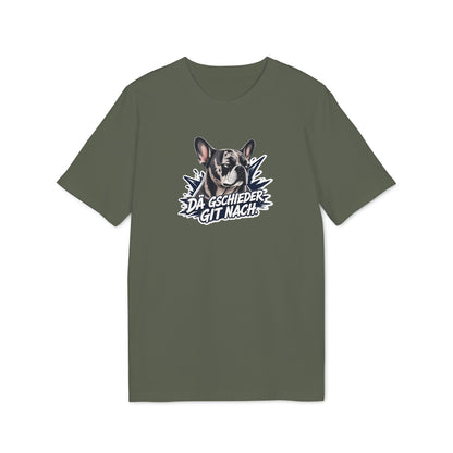 Dä Gschieder git nach – Swiss Frenchie Shirt