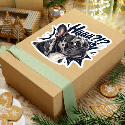 Häää?!? – Swiss Frenchie Vinyl Sticker