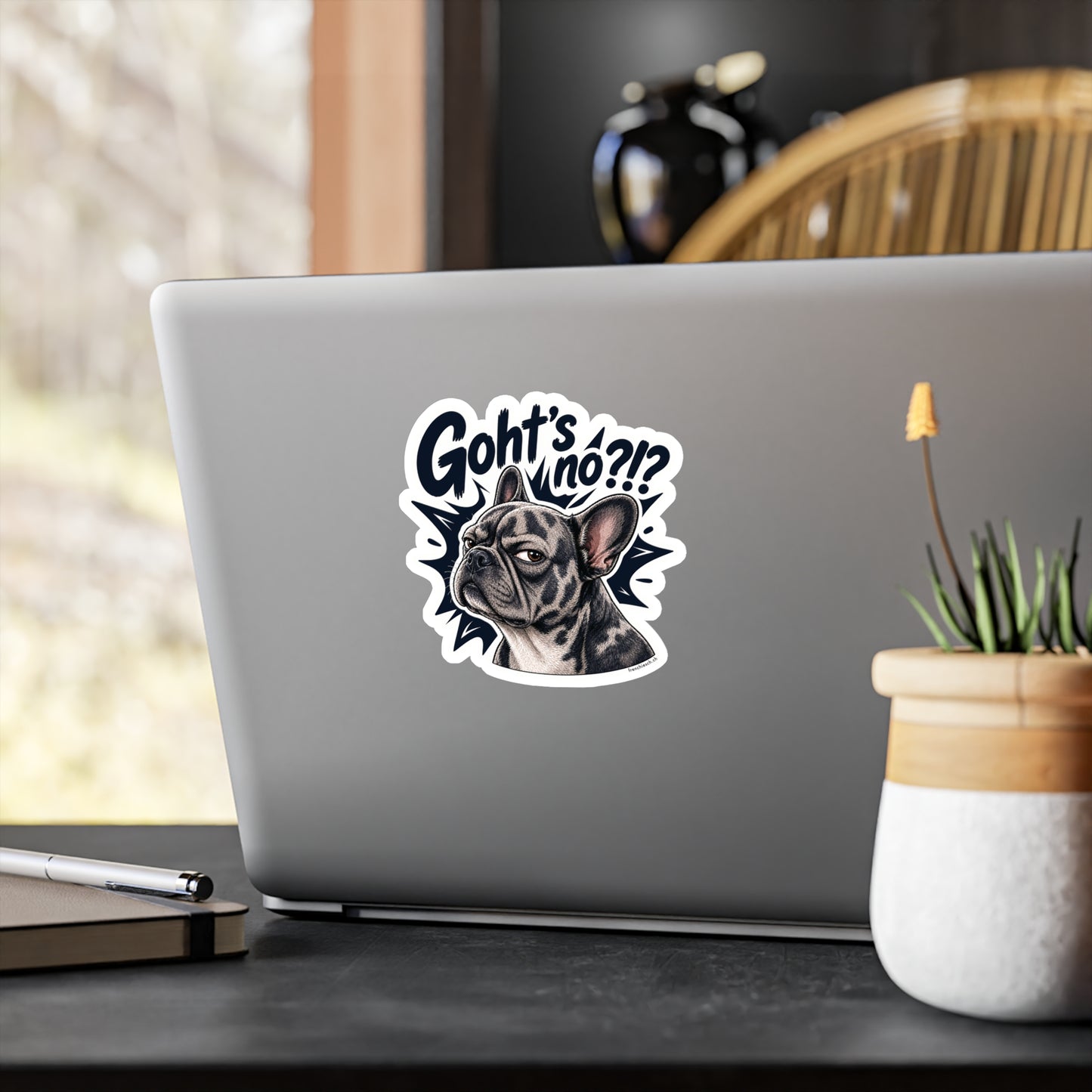 Goht's no?!? – Swiss Frenchie Vinyl Sticker